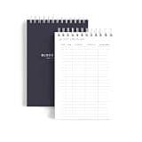Daily Blood Pressure Log Notepad, BP & Heart Rate Monitoring Tracker