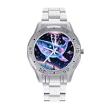 FekiLoot Watch for Men Big Face Stainless Steel Wrist Watch Personality