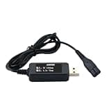 ,Compatible For Philips, A00390 OneBlade S301 310 330 Shaver Charger Power Cord Adaptor USB Power Charging Cable
