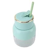 GLOGLOW Portable Blender Cup Personal Blender USB Rechargeable 800ml 2000mAh Battery for Protein Shakes Juices Office Gym Travel with Food Grade Free PC Material (Green)