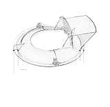 Stand Mixer | Waterproof & Dustproof Splash Pour Shield | Easy to Install & Detach