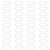 Disposable VR Mask 100 Pcs Disposable Vr Eye Mask Nonwoven Breathable Interface Barrier Pads Sweat Absorbing Liners for Accessories
