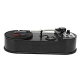 JTLB Record Player Turntable Record Player Portable Mini Turntable to MP3 Converter USB 2.0 Stand Alone with 33 45 RPM for Music Lovers