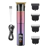 DAXXIN Hair Clippers, Electric Push Clipper LCD Digital Display USB Charging Pusher Hair Salon Barber