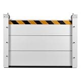 Flood Barriers for Home Heavy Duty Flooding Protect Baffle Reusable Aluminum Flooding Protection Barrier Unit Module Design for Gates/Subways/Factories/Garages/Roads