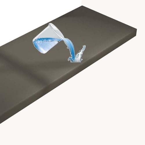 JacoJe Waterproof Outdoor Couch Bench Cushion Covers Only Replacement Non-Slip Patio Seat Cushion Slipcover with Zipper - 60/48/40/50 x 12/14/16/18 Inch(#4,44x22x2in)