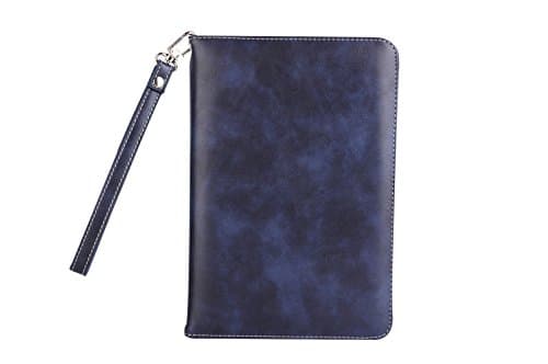 Zhhyltt Lanyard PU leather protective case cover with card holder for iPad2/3/4/5/6 and mini1/2/3/4