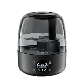 RoneAir Humidifiers for Bedroom Large Room Home, 3L Cool Mist Humidifiers for Baby Nursery & Plants, Ultrasonic, Oil Diffuser, Timer, Auto Shut-Off, 360° Nozzle, 26dB Quiet, Automatic Mode