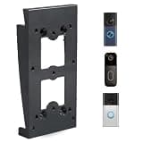 Vinyl Siding Doorbell Mount for 4-inch Standard Siding - Angle Adjustment Bracket Compatible with Battery Doorbell/Pro/Plus, Video Doorbell 1/2/ 3/4, Blink Doorbell 1St Gen & 2nd - 1 Pack