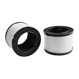 RichVibe for H13 True HEPA Replacement Filter with Activated Carbon for ToLife TZ-K1, FreAire 6391RGB, AROEVE MK01 MK06 MG01JH, for KLOUDI DH-JH01 Air Purifiers, 3-in-1 Filtration, Dust, 2 Pack