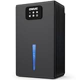 OWAAE Dehumidifier, 1000 sq.ft Quiet Dehumidifiers for Home Bedroom Bathroom Basement, Grey