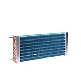 500x75x215mm Evaporator Freezer Refrigerator Refrigerated Display Cabinet Copper Tube Fin Air-cooled Condenser