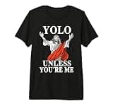 YOLO Ausser Du Bist Ich Funny Easter Jesus Premium Tri-Blend T-Shirt