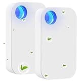 KLVEU Ion Air purifiers Plug in Air Ionizers for Home Portable and Quiet Ionic Air Purifiers for Bedroom Toilet Office and Pets(4)