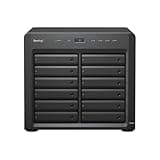 DiscTech DS2422+ 12-Bay NAS Server Combo with Enterprise SATA HDD Storage, 4GB DDR4 ECC RAM, AMD Ryzen V1500B 4-Core 2.2GHz, 4X 1GbE LAN Port (96TB) 12x8TB