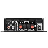 Compatible with Mini Digital Amplifier Stereo Audio Power 2.0 Channel 40W + Speaker Amp for Home Parts New