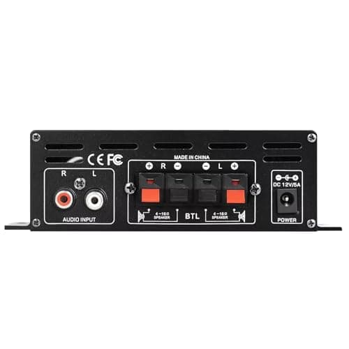 Mini Digital Amplifier Stereo Audio Power Amplifier 2.0 Channel 40W + 40W Speaker Amp for Home Speaker Parts