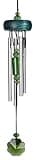 Woodstock Chimes Signature Collection, Gem Drop Chime, 10'' Shamrock Décor Designs - Small Chimes Wind Chimes for Outdoor, Patio, Home or Garden Décor (GEMSH)