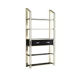 DRTGHYD Book Shelf Storage Rack Home Metal Floor Bookshelf Bedroom Study Multi-Layer Storage Rack Bookshelf Bookcase