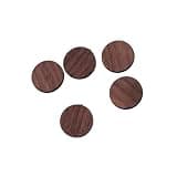 Round Rosewood Guitar Heel Plate Reinforcement And Repair Tool Instrument Accessories Guitar Tool Kit