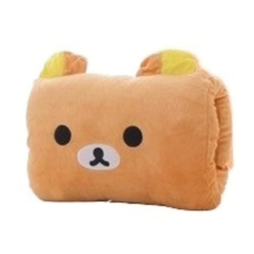 Winter Hand Warming Gloves Pillow Nap Pillow Cushion Sleeping Pillows Plush Toys Festival Gifts Travel Essentials Home Textile(Orange)
