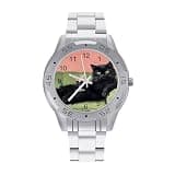 FekiLoot Watches for Men Big Face Stainless Steel Wristwatch Casual Watch
