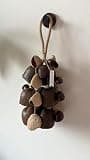 Natural Seed Shell Shaker Percussion, Handmade Sound Healing Instrument