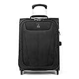 Travelpro Maxlite 5 Softside Expandable Upright 2 Wheel Carry-on Luggage, Lightweight, 20-Inch — Black