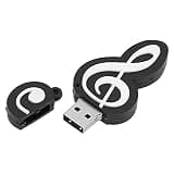 BONKZEBU Novelty USB Flash Drive, for Music Movie Data Transfer Storage, Plug and Play, with Gift for (64GB)