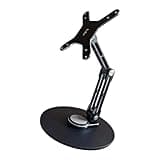 GENYUI Portable Monitor Stand Foldable Aluminum Arm with 360 Rotation and Height for Home Offices Gaming Foldable Display Arm