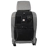 Carhartt Universal Nylon Duck Automotive Seat Back Organizer, Organization for Work and Kids, Black