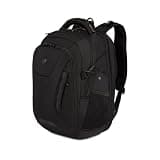 SwissGear Travel Tech Elite Laptop Backpack – Fits Laptops up to 16” – ScanSmart TSA-Friendly Backpack with USB Port, Shoe Compartment & Organizer Pockets – Black