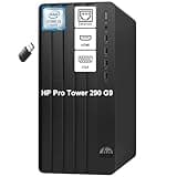 HP Pro Tower 290 G9 Business Desktop - 13th Gen Intel Core i3-13100 4.5GHz, 16GB RAM, 512GB NVMe SSD, Intel UHD 730, Multi-Port Connectivity, TPM Security, Compact Tower PC