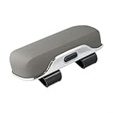 Evenoonest Portable Car Glasses Case For Sunglasses, ABS Visor Holder To Organize And Protect Eyewear During Driving(gray)