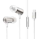 AZLA Trinity USB-C Champagne Gold 3-Layer Diaphragm / 0.3 inch (8 mm) Advanced ARD Driver Type C Earphones Ultra Low Distortion Sound, High Resolution Compatible, UAC 1.0 Switch2 Compatible, 59.1