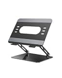 AHXIPHWSG ST05 Laptop Stand Adjustable Aluminum Laptop Stand(Black)