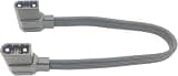 Extra Battery Connection Cable Compatible with Delta Max, Delta 2, Delta 3 (Plus/1500) & Wave 2/3 -Generator Power Cord, 20 Inchs,Gray Braided (Not Compatible with Delta Pro/Pro 3/Ultra/3 Max)
