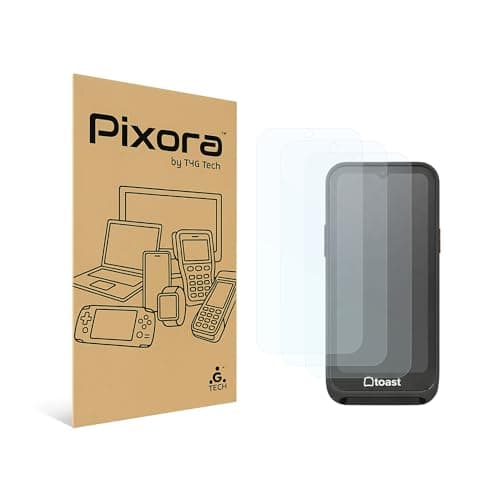 T4G Tech Pixora Screen Protector for Toast Go 3 (TG300) - Privacy Anti Glare - Kage Matte (3-Pack)
