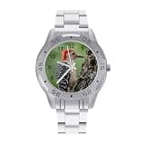 FekiLoot Watch for Men Big Face Stainless Steel Wrist Watch Personality