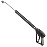 Hosrivae High Pressure Washer Spray with Extension, 4000PSI 280Bar Nozzle, M22x1.5 Connect Wand Car Patio Driveway Cleaning(C)