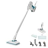 BLACK+DECKER Steam Mop, Floor and Handheld Steamer, Multi-Purpose Steam Cleaner with 6 Attachments, Corded (BHSM15FX08)
