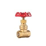 1/4" 3/8" Brass Gate Valve Switch Valve Water Valve Internal Thread Steam Valve(3/8")