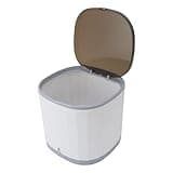 Naroote Portable Dishwasher, 4L 5V USB 360° Flushing Dish Washer for Apartments, Camping, RV, Compact Directional Dishwasher, Countertop for Dishware Fruit Vegetable