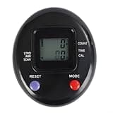 Dual functionality stepper counter monitor with easy-to-read digital display for precise exercise control