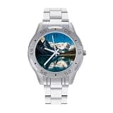FekiLoot Watch for Men Big Face Stainless Steel Wrist Watch Personality