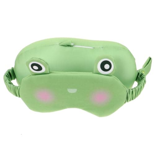 Totority Sleep Eye Mask Neck Support Pillow for Travel Home 2-in-1 Pillow Soft Eye Cover Comfortable for Car Airplane Trips
