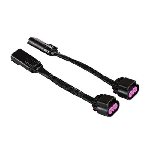 2Pcs HID to LED Headlight Adapter Wiring Harness Connector Fit for 2009-2014 Ford F-150 LF552H