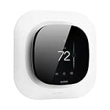 CaseBot Wall Plate for 2022 Ecobee Smart Thermostat Premium & 2022 Ecobee Smart Thermostat Enhanced, Practical and Stylish Trim Kit Bracket Mount Cover, Easy Installation, White