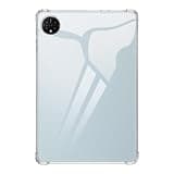 Shantime Case Compatible with TechLife Pad Neo 10.1 4G LTE Case, Slim Soft TPU Shockproof Bumper Anti-Yellowing Back Cover Shell (Clear)