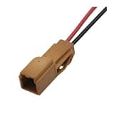 LESHUFA Car Connector 2 Pins Male Female Automobile Wiring Harness Electronic Cable (Multi)(MULTI)